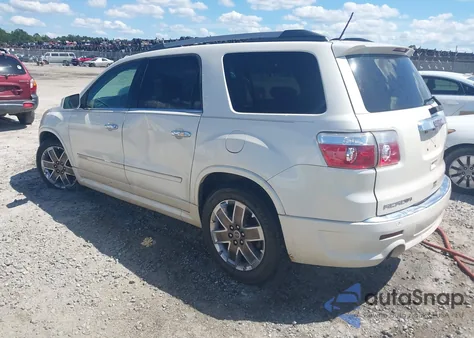 2011 GMC Acadia Denali from USA, damaged, VIN 1GKKVTEDXBJ346288